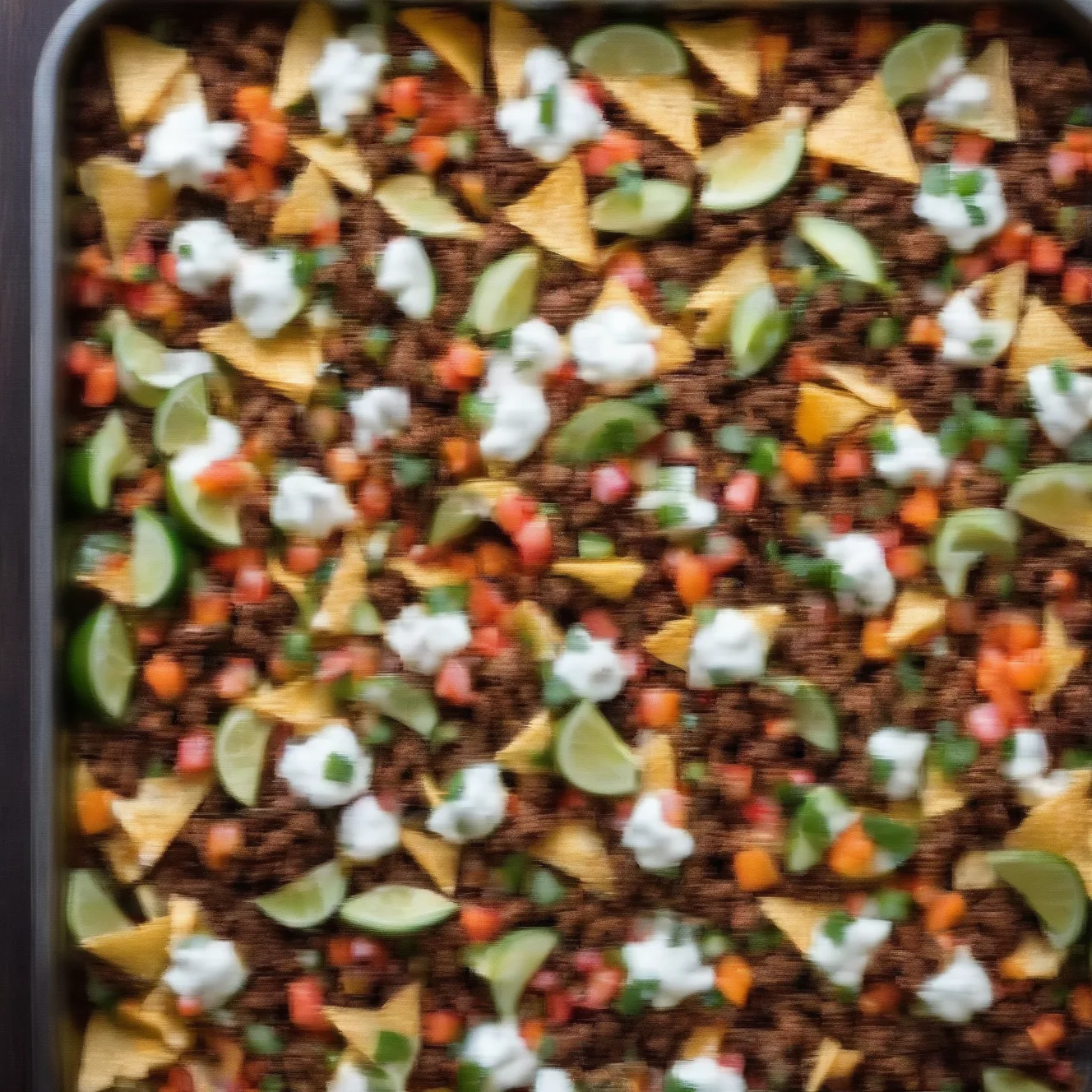 Sheet Pan Nachos (Two Methods: Double-Layer + Viral Sliding Cheese)
