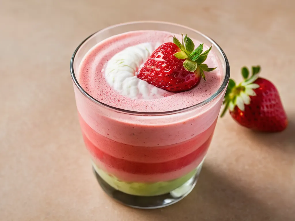 Strawberry Matcha Latte (Iced, Layered, Better Than the Café)