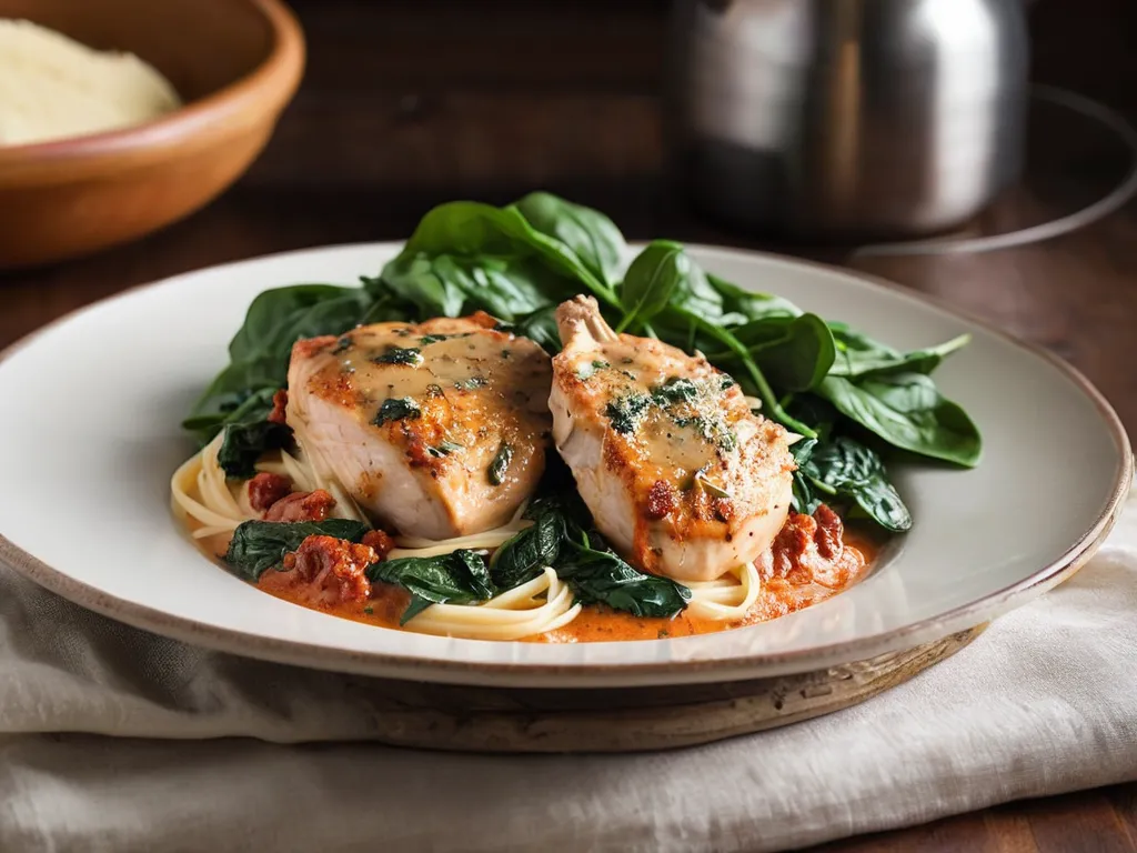 Creamy Tuscan Chicken (The 30-Minute TikTok Dinner Everyone Saved)