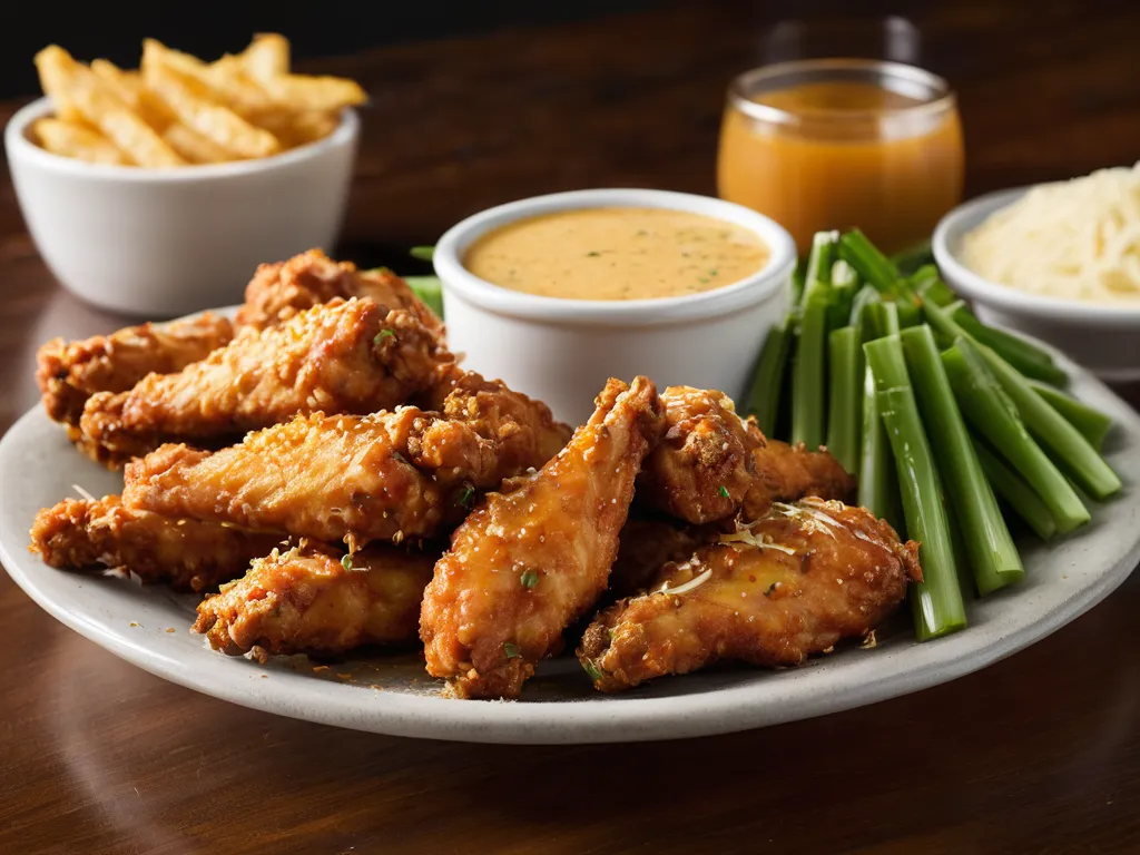 Wingstop Garlic Parmesan Wings